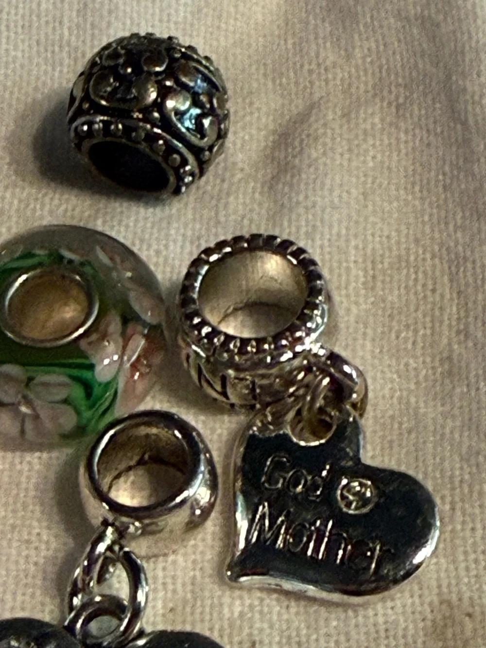 Chamilla .925 Sterling Silver Charm Bracelet FULL! - Picture 12 of 12